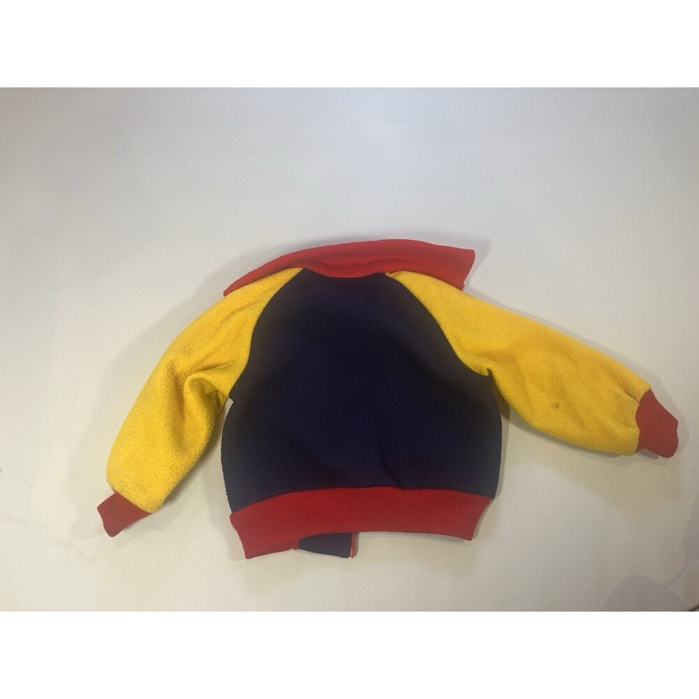 Vintage OshKosh B’gosh Colorblock Fleece Jacket – Size 4 Toddler – Made in USA - Picture 11 of 16